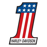 Placas Decorativas Harley Davidson Nº1 Number One Hd