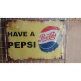 Placas Decorativas Pepsi Refrigerante