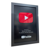 Placas Decorativas Personalizada Canal Youtube Inscritos