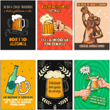 Placas Gelada Amigos Boteco