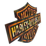 Placas Harley Davidson Ferrugem 3d Decorativas