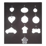 Placas Identificação Cães Gatos Atacado 100 Pçs Frete Gratis