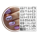 Placas Para Carimbo Decoração De Unhas Arabesco 1