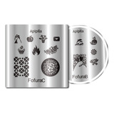 Placas Para Carimbos De Decoração De Unhas Fofuras C