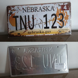 Placas Retro De Carro