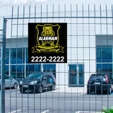 Placas Segurança 30 Placas 30x30 2mm E 15 Placas 15x15 1mm
