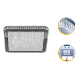 Plafon Gemini 24w Acrílico Cristal Espelhado 40x40 Estrutura Branco Frio 6500k 110v 220v