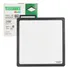 Plafon Painel Led Taschibra Lys Black 24w Sobrepor Quadrado