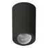 Plafon Tower Redonda Plana Preto Dicroica Gu10 - Save Energy 110v/220v