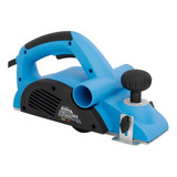 Plaina Elétrica Manual Gamma Hg006 82mm 127v Cor Azul