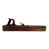 Plaina Manual De Madeira 66 Cm Artesanal C lamina Antiga