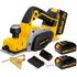 Plaina Sem Fio Com 2 Baterias 21v Brushless Profissional