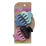 Planet Goody Grampo De Cabelo De Garra De Aranha 4 Unidades Cores Brilhantes Sortidas Cabelo Médio A Longo Longa Duração E Não Vai Escorregar Acessórios De Cabelo Sem Dor