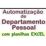 Planilha Automatizacao De Departamento