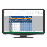 Planilha Cartão De Ponto E Controle
