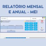 Planilha Mei Relatório Mensal E Anual receitas Brutas 