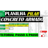 Planilha Pilar De Concreto