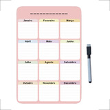 Planner Anual Lousa Magnetica