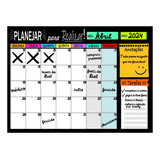 Planner Organizador Lousa Quadro Planejador Tarefas 40x60cm
