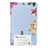 Planner Permanente Bloco Diário Oceano Pólen 12x20 Cicero
