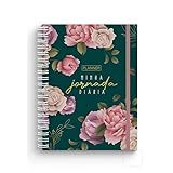 Planner Permanente Minha Jornada Diária Capa Dura Wire O Verde Rosas