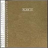 Planner Permanente Plan It Espiral Capa Dura Bronze 80 Folhas Kit