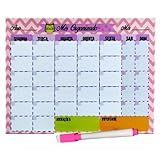 Planner Semanal Planejador Quadro Lousa Agenda Anotações Recados Parede Mesa Temático Metal Mural 26x20cm Caneta