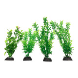 Planta Artificial Aquário Kit Nature Green 02 20cm 02 30cm
