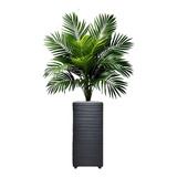 Planta Artificial Bambu Grande Arranjo Com 1 Metro Vaso