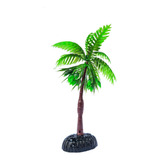 Planta Artificial Coqueiro Mini Decoração 12cm P Aquário