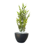 Planta Artificial Folhagem Ornamental Vaso Decorativo