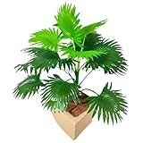 Planta Artificial Palmeira Enfeite Sala Quarto Grande Com Vaso