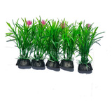 Planta Artificial Verde C Flor