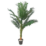 Planta Árvore Artificial Coqueiro Palmeira Jardim Toque Real