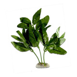 Planta De Seda Para Aquário Cód 010 22cm