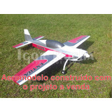 Planta Pdf Aeromodelo Extra 300 Construção Em Isopor
