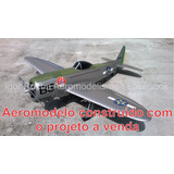 Planta Pdf Aeromodelo P 47 Thunderbolt Construção Isopor