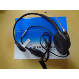 Plantronics Headset H251 Com Tubo De Voz Voip Usado cabo Qd