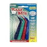 Plaque Buster Pacote Com 1 Palito Interdental Macio Estimulador De Gengiva E Removedor De Placa Feito Nos EUA Para Saúde Bucal E Gengivas Saudáveis Multicolorido 4 Palhetas Por Pacote 