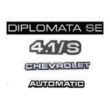 Plaqueta Diplomata Se 4.1/s Automatic Cromado