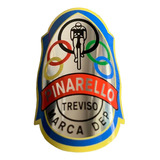 Plaqueta Emblema Adesivo Para Bike Alumínio - Pinarello