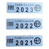 Plaqueta Etiqueta Ano Fabricação Fiat 2021 A 2023