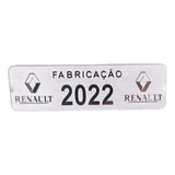 Plaqueta Etiqueta Ano Fabricacao