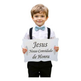 Plaquinha Casamento Entrada Jesus