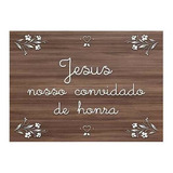 Plaquinha De Casamento Noiva Madeirado Rústico Mdf Adesivado