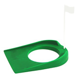 Plastic Golf Putting Practice Cup Hole \u0026 White Flag