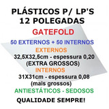 Plástico Grosso Lp Vinil Gatefold 50