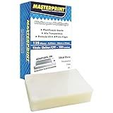 Plástico Para Plastificação CPF Título De Eleitor 66x99mm 125 Micras 0 05mm Pouch Film Masterprint 100 Lâminas