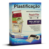 Plástico Para Plastificação Mares A4 220x307