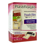 Plástico Para Plastificação Mares A4 220x307